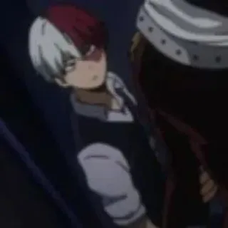 ❄️ 3a3a6ce6 Shoto Todoroki My Hero Academia Anime, Personaggio, Shoto Todoroki, My Hero Academia whatsapp sticker