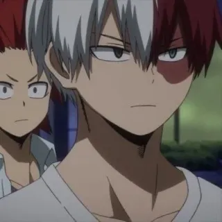 ❄️ a97ac1d2 Shoto Todoroki My Hero Academia Anime, My Hero Academia, Todoroki, Shoto Todoroki, Quirk, Eroe whatsapp sticker