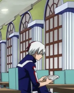 Todoroki Shoto telegram stickers