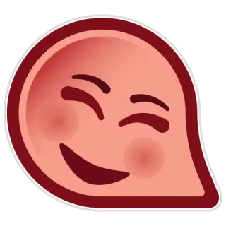 😊 ceae29e2 อีโมจิ, ยิ้ม, มีความสุข, การ์ตูน, สติกเกอร์ telegram sticker