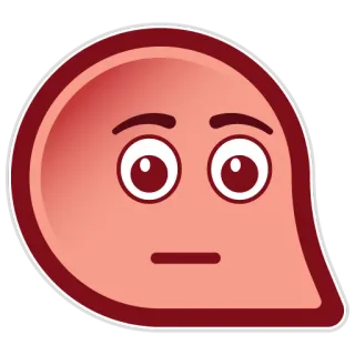 😐 ebb09daa อิโมจิ, สีหน้า, หน้า, สติกเกอร์ telegram sticker