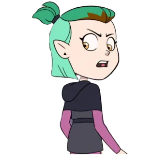 😒 522109cd Amity Blight The Owl House Cartoon, Disney, Amity Blight, The Owl House, Zeichentrickfigur, Fernsehserie telegram sticker