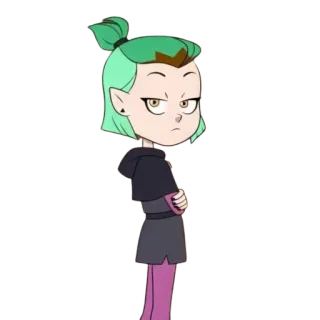 😍 6f299767 Amity Blight The Owl House Cartoon, Figur, Amity, The Owl House, animiert, Magie, Hexe, Fantasy telegram sticker