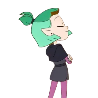 😐 e61fc927 Amity Blight The Owl House Cartoon, Amity Blight, The Owl House, animiert, Charakter, Disney, süß telegram sticker