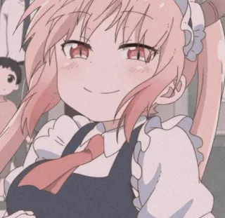 🐉 49bd3267 アニメ, メイド, 可愛い, 女の子 telegram sticker