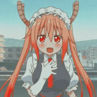 💖tohru .❈. @KA_anime_sticker whatsapp stickers