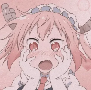 🐉 5cdb5adb Tohru Miss Kobayashi's Dragon Maid アニメ, ドラゴン, 可愛い, トール, 小林さんちのメイドラゴン telegram sticker