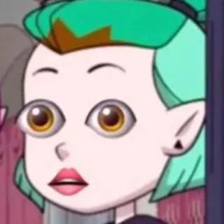 💫 3f411832 Amity Blight The Owl House Cartoon, Animiert, Disney, Figur, Hexe, Owl House, Amity Blight telegram sticker