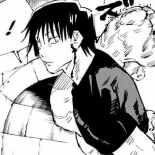 ☄ 0aefeb5e Toji Fushiguro Jujutsu Kaisen Аниме, Манга, Тоджи Фушигуро, Jujutsu Kaisen, Кровь, Экшен, Персонаж аниме telegram sticker