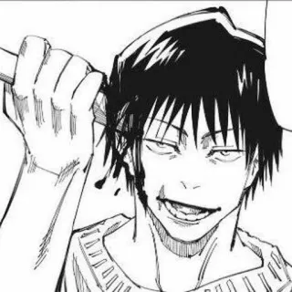 ☄ 94e322e9 Аниме, Убийство, Кровь, Нож, Насилие, Манга telegram sticker