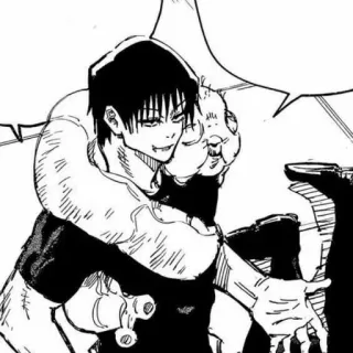 ☄ ef83b218 Аниме, Манга, Бой, Жесть, Мультфильм, Jujutsu Kaisen telegram sticker