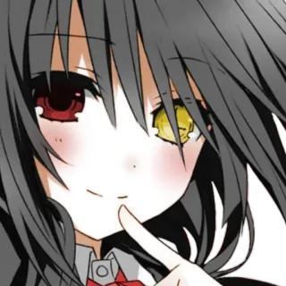 🙂 89b5ccea Anime, Cô gái, Dễ thương, Manga, Kawaii telegram sticker