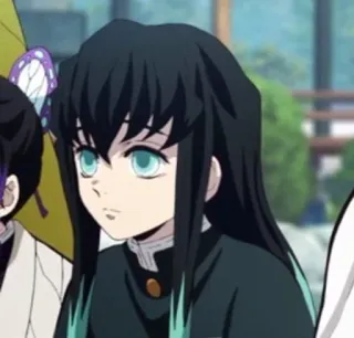 ☁️ 322953ae Muichiro Tokito Demon Slayer Anime, Menino, Espada, Hashira, Névoa whatsapp sticker