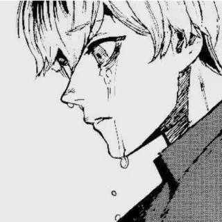 😭 13c333c2 Anime, Manga, Triste, Piangendo, Ragazzo, Lacrime whatsapp sticker