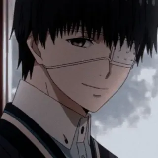 ☺️ fd253577 Ken Kaneki Tokyo Ghoul Anime, Manga, Ghoul, Ken Kaneki, Benda, Tokyo Ghoul whatsapp sticker