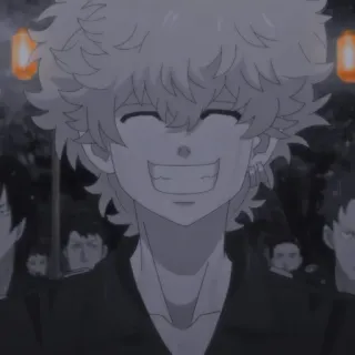 😁 b357e89f アニメ, マンガ, 男の子, 笑顔, キャラクター telegram sticker