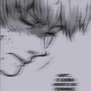 🖤 e3077db6 ЧЕРТ... Я СНОВА НИЧЕГО НЕ ПОНИМАЮ. whatsapp sticker