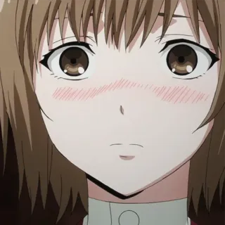 😳 b00f7424 Anime meisje, Cartoon, Portret, Vrouw, Personage, Animatie telegram sticker