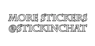 🔝 ba2a39be MORE STICKERS
@STICKINCHAT stickers, promotie, sociale media telegram sticker
