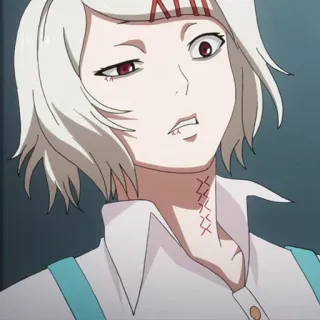 🤨 d73f620d Juuzou Suzuya Tokyo Ghoul Anime, Personage, Gennaaid, Juuzou Suzuya, Tokyo Ghoul telegram sticker