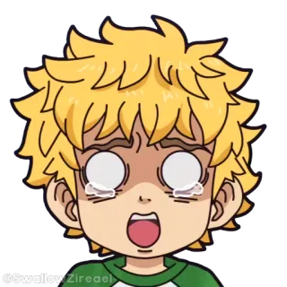 😰 0a67520a @SwallowZireaol Anime, Desenho animado, Chorando, Triste, Assustado, Preocupado telegram sticker