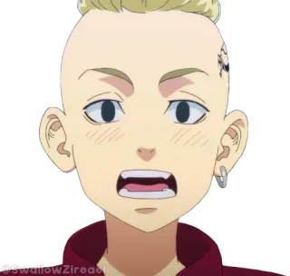 😳 df10149d @SwallowZireael Anime, Personagem, Adesivo, Desenho animado telegram sticker