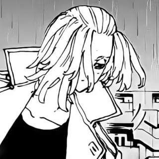 🎴 c8a134ee Mikey Tokyo Revengers Anime, Manga, Tokyo Revengers, Mikey telegram sticker