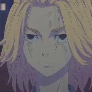 😠 878f4dd1 Mikey Tokyo Revengers Anime, Manga, Mikey, Tokyo Revengers, Charakter, Blond whatsapp sticker