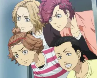 😳 ea9dc0fc Anime, Charaktere, Gruppe whatsapp sticker