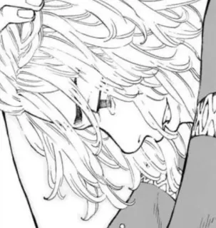 🌟 e6624d21 Anime, Manga, Orang, Karakter, Rambut telegram sticker