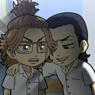 ⚜ 50fb4814 อนิเมะ, การ์ตูน, ตัวละคร, มิตรภาพ, คาวาอิ, น่ารัก, มังงะ telegram sticker