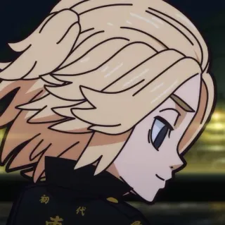 ⚜ 77dbd3e8 Manjiro Sano Tokyo Revengers อนิเมะ, มังงะ, มันจิโร่ ซาโนะ, โตเกียว รีเวนเจอร์ส, ตัวละคร telegram sticker