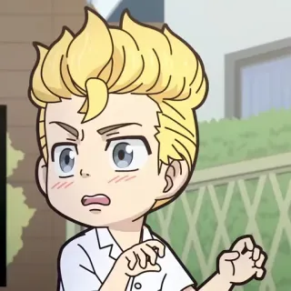 ⚜ 8eaab122 อนิเมะ, การ์ตูน, น่ารัก, ตัวละคร, เด็กผู้ชาย, มังงะ telegram sticker