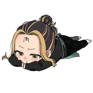 😭 8969cdb1 肉 애니메이션, 캐릭터, 만화, 우는, 귀여운, 슬픈 telegram sticker