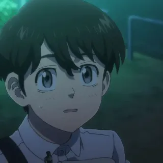 😨 01962381 Anime, Menino, Personagem, Ilustração telegram sticker