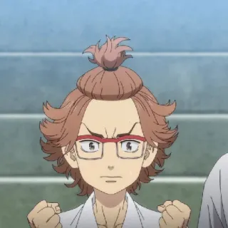 😤 080d5bfe Anime, Personagem, Retrato, Animação, Desenho animado telegram sticker