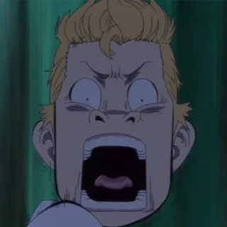 😨 024e1f1f Anime, Sốc, Hét, Hoảng loạn, Manga, Biểu cảm, Sợ hãi whatsapp sticker