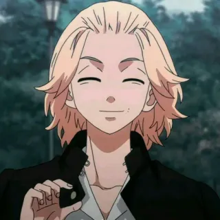 ❤️ 0357d62e Mikey Tokyo Revengers Anime, Personagem, Sorriso, Manjiro Sano, Tokyo Revengers, Mikey, Desenho animado telegram sticker