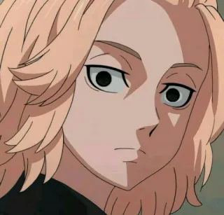 😠 fbcbc1ce Mikey Anime, Mangá, Personagem, Retrato telegram sticker