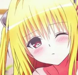 🎭 32168720 Lala Satalin Deviluke To Love Ru anime, manga, girl, cute, blonde, Lala Satalin Deviluke, To Love Ru telegram sticker