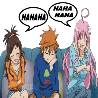 🤣 3d5548d6 HAHA HAHA
HAHA HAHA anime, tertawa, haha, kartun, teman, karakter telegram sticker