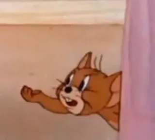 😺 76588534 Jerry Mouse Tom and Jerry Dibujos animados, Ratón, Animación, Jerry Mouse telegram sticker