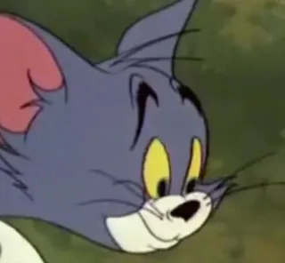😄 e77669c5 Tom Cat Tom and Jerry kreskówka, kot, zwierzę, animowany, postać, Tom i Jerry telegram sticker
