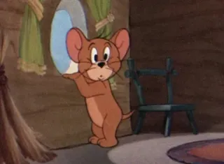 😓 7972067c Jerry Mouse Tom and Jerry dibujos animados, ratón, animado, animación clásica telegram sticker