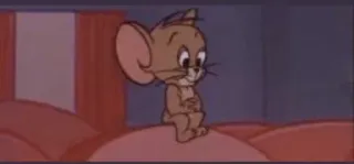 🆔 8bb35799 Jerry Tom and Jerry dibujos animados, ratón, personaje, Jerry telegram sticker