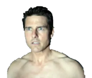 😳 c1556ed4 Tom Cruise acteur, shirtloos, film, man, beroemdheid telegram sticker