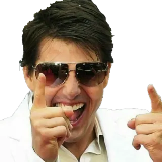 Tom Cruise by Rodolfo whatsapp stickers
