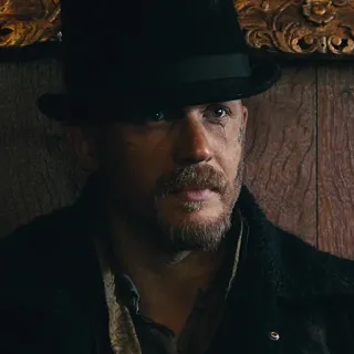 🎩 2f57d323 homem, chapéu, barba, retrato, sério telegram sticker