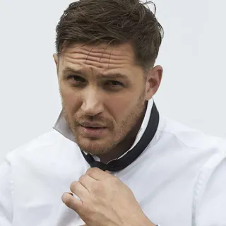 🤨 af9879db Tom Hardy ator, retrato, homem, celebridade telegram sticker