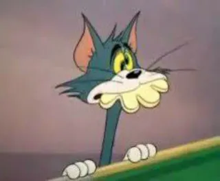 🔗 1daee7c9 Tom Cat Tom and Jerry Мультфильм, Смешные, Кот, Мем telegram sticker